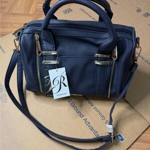 Rampage Dark Blue Satchel Bag